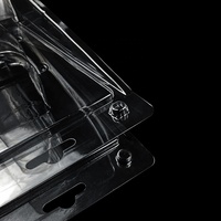 Emballage personnalisé en blister plastique, boîte d'emballage en blister plastique jetable