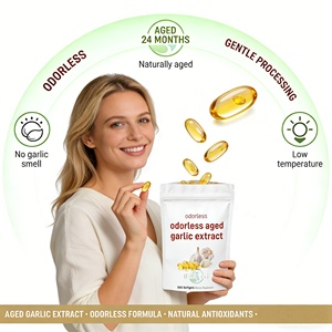 Cápsulas de Ajo Sin Olor <span class=keywords><strong>para</strong></span> Adultos, Extracto Herbal, Alimento Saludable <span class=keywords><strong>para</strong></span> Mujeres Embarazadas, Libre de GMO y Gluten, Mejorado, Éxito de Ventas en Amazon - Product Image 5