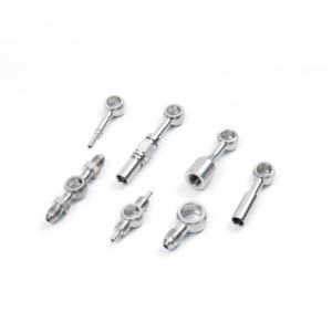 Raccord en T à brasage œil de poisson BANJO en acier inoxydable, usiné CNC, accessoires de tuyauterie moteur sur mesure - Product Image 4