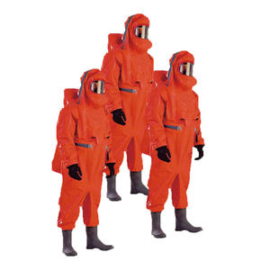 Xpuk में अंतर्निहित एयरटाइट क्लास 1 गर्मी इन्सुलेशन भारी शुल्क रासायनिक संरक्षण सूट, एंटी-केमिकल सुरक्षा सूट - Product Image 4