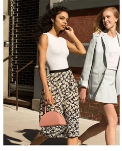 Nouvelle Tendance 2025 : Sac à Main Rétro Géométrique Demi-Cercle pour Femme avec Bretelles et Doublure en Polyester – Sac Bandoulière Messager - Product Image 2