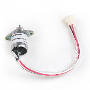Válvula Solenoide de Corte de Combustible para Apagado de Motor de Tractor Yanmar 2V78 1503ES-12K5SUC5S - Product Image 5