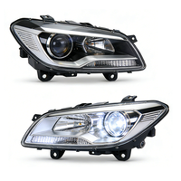 Ensemble de phares LED universel 12V 24V IP67 étanche 6000K 8000 Lumens, faisceau haut/bas, fonction DRL, pièces d'éclairage automobile