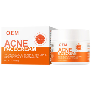 Crème hydratante <span class=keywords><strong>pour</strong></span> le <span class=keywords><strong>visage</strong></span> à l'acide lactique, crème anti-acné <span class=keywords><strong>pour</strong></span> éliminer les cicatrices d'acné, meilleure crème anti-acné biologique à l'acide salicylique, LA25011 - Product Image 6