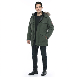 Custom <b>Warm</b> Eco-Friendly Heated <b>Waterproof</b> Windproof Hooded Men Unisex Autumn Windbreaker Outdoor Longline Zipper <b>Jacket</b> - Product Image 1