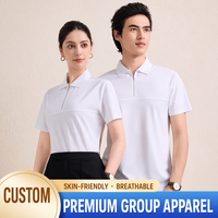 Polo d'uniforme pour chaîne hôtelière OEM, couleur standardisée, correspondance Pantone