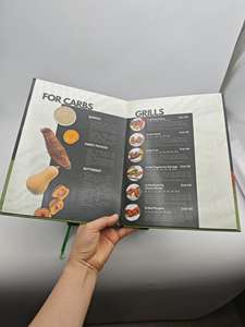 Servicio <span class=keywords><strong>de</strong></span> Impresión Personalizada <span class=keywords><strong>de</strong></span> Menús A4 Brillantes, Folletos, Catálogos, Manuales con Relieve, Libros <span class=keywords><strong>de</strong></span> Cocina para Hoteles con Tapa Dura - Product Image 1