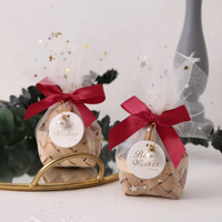 Paniers-cadeaux uniques et écologiques en copeaux de bois pour mariage et Saint-Valentin, mini paniers ovales multifonctionnels décoratifs pour le rangement