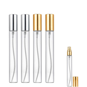 Envases de Perfume de Vidrio Transparente en Forma de Cilindro de 5ml 10ml 15ml 20ml, Mini Atomizador de Perfume Portátil, Logotipo Personalizado Gratuito, 100 Unidades - Product Image 5