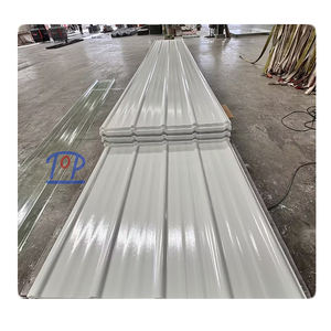 Paneles de techo de pared de fibra de vidrio Frp resistentes a los rayos Uv ignífugos para fábricas/almacenes/invernaderos - Product Image 4