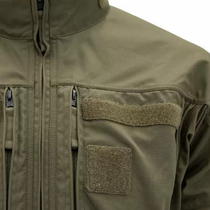 Veste tactique grise DF954 en tissu nylon imperméable pour toutes les saisons, chasse, randonnée en plein air - Product Image 6