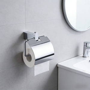 <span class=keywords><strong>Portarotolo</strong></span> di Carta Igienica Moderno a Incasso, Montaggio a Parete per Bagno d'Albergo, Accessori Bagno di Alta Qualità - Product Image 1