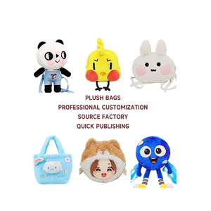 OEM/ODM Sacs à dos personnalisables en forme d'animal en peluche super doux et anti-stress pour les cadeaux et promotions pour enfants - Product Image 1