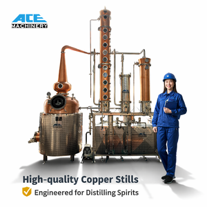 200L 300L 500L Copper Distillery Equipment Hybrid Still - Product Image 2