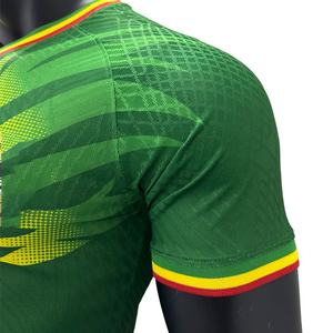 100% Polyester New Season Soccer Wear Spieler Version Sport hemd Maillot De Football Mali Fußball trikot - Product Image 5