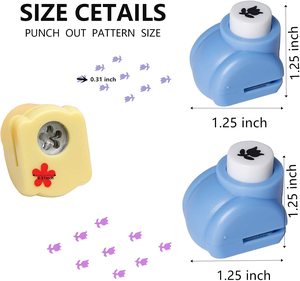 Ensemble de poinçons à papier en forme de lettres, poinçons à papier pour <span class=keywords><strong>scrapbooking</strong></span> scolaire, poinçons à papier pour les arts et l'artisanat, poinçons à trous en forme de lettres pour enfants et adultes - Product Image 6