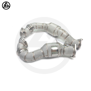 En stock, prêt à être expédié : tuyau d'échappement haute performance CSZ pour BMW <span class=keywords><strong>E92</strong></span> <span class=keywords><strong>335I</strong></span> N54 3.0T SS304 Downpipe avec catalyseur Accessoires de voiture - Product Image 2