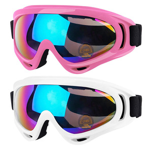 Gafas de esquí UV400 antivaho, talla única, material de PC, para protección en todos los deportes de invierno al aire libre - Product Image 1