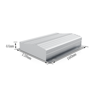 Boîtier Électrique Métallique Personnalisé en Aluminium Anodisé pour Contrôle Électronique Extérieur, Indice de Protection IP54