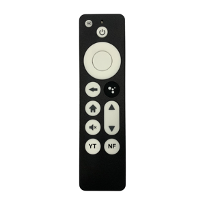 Télécommande ES-RM120-1-V pour <span class=keywords><strong>Google</strong></span> <span class=keywords><strong>Chromecast</strong></span> 4k Smart TV G9N9N, télécommande vocale BT IRVoice, télécommande TV GA01409-US GA01919-US GA01920-US - Product Image 4