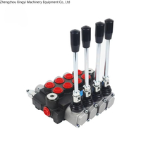 Vanne de commande hydraulique 40 litres, commande de frein 4 essieux, pression maximale 250 bars