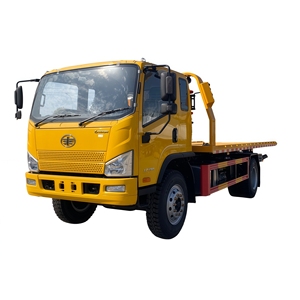 <span class=keywords><strong>รถ</strong></span>ยกพ่วงแบบแบน FAW J6F 4x2 180 แรงม้า 8 ตัน แบบหนึ่งลากสอง สำหรับกู้ภัย<span class=keywords><strong>รถ</strong></span>เสียข้างทางและลากจูง<span class=keywords><strong>รถ</strong></span>อุบัติเหตุ - Product Image 1