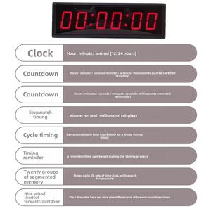 Chronomètre électronique à LED pour l'escalade, marathon et compétitions. - Product Image 6