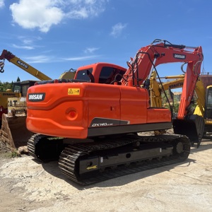 รถขุดตีนตะขาบ Doosan DX140LC-9C ขนาด 15 ตัน พร้อมบุ้งขุดสีแดง วาล์วไฮดรอลิก Kawasaki - Product Image 4
