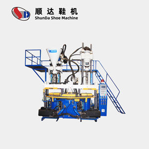 High Quality Shunda Brand PVC Air Blowing Slipper <b>Making</b> <b>Machine</b> <b>Shoe</b> Injection Moulding <b>Machine</b> Made China for Efficient <b>Shoe</b> - Product Image 6