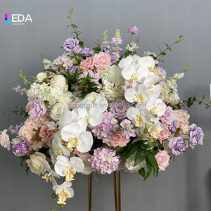 Bolas de Flores Artificiales LEDA Fantasy Rosa, Centro de Mesa Hecho a Mano para Bodas, Flor Decorativa Suave para Bodas - Product Image 1