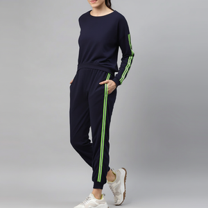 Conjunto de ropa informal de alta calidad, sudadera de algodón suave y chándal para correr, chándal con logotipo personalizado para hombre, conjunto de dos piezas, chándal - Product Image 1