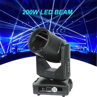 Flystar Lighting sharpy Beam 200 vatios DJ luces haz de luz con cabezal móvil