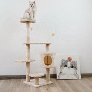 Árbol rascador para gatos sencillo y grande, torre rascadora para gatos, condominio para gatos - Product Image 2