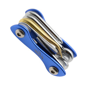 Juego de herramientas de reparación mini 8 en 1 de acero inoxidable 420 para mantenimiento y ajuste de cilindros BCD de equipo de buceo, uso en exteriores - Product Image 1