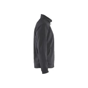 BLAKLADER - 336225269699XL Sweat avec fermeture éclair mi gris/noir-EAN 7330509685068 WORK HOODIES - Product Image 3
