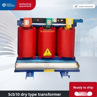 Transformateur triphasé à résine époxy moulée de type sec SCB11-14-1250 KVA, haute efficacité, faible bruit, 11/0.4kV, bobinage en cuivre, 50/60Hz