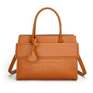 Bolso de Mano y Cartera de Hombro de Cuero PU para Mujer, Bolso Tote de Lujo, Venta al por Mayor, Bolsos de Mano con Logotipo Personalizado para Mujer, Cuero PU de Lujo - Product Image 3