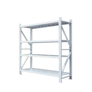 200Kg/레이어 창고 보관 랙 시스템 공장 용 헤비 듀티 스틸 금속 철 볼트리스 선반 - Product Image 1
