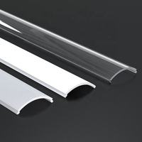6063 V fente LED bande profilés en aluminium Chine fournisseur 1m 2m 3m noir blanc PC couverture V forme canal Led bande diffuseur