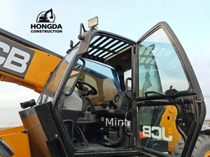 JCB 540-140 Chargeuse télescopique haute portée 4WD d'occasion, avec chargeur rotatif d'une capacité de 4 tonnes et de faibles heures - Product Image 6