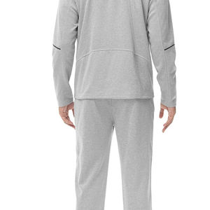 Chándales de algodón con logotipo personalizado para hombre al por mayor, chándal de punto, trajes para correr, ropa deportiva informal para invierno, correr, gimnasio, ejercicio - Product Image 5