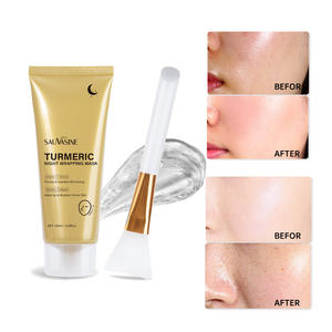 Mascarillas Faciales en Oferta, Cuidado de la Piel, Absorción Rápida, Seguras y Amigables con la Piel, Reducen las Arrugas, Mascarilla Nocturna de Cúrcuma - Product Image 5