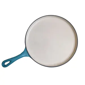 Enamel Coating Cast Iron Non-stick Fry Pan Small Cast Iron Cookware Skillets