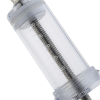 Mangeoire pour oiseaux en plastique avec injecteur en acier pour nourrir les bébés oiseaux, mangeoire pour perroquets, pigeons, pour boire et manger