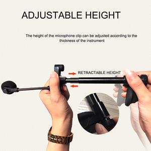 XTUGA SD-862 acoustique bois <span class=keywords><strong>violon</strong></span> violoncelle basse Performance enregistrement Microphone avec 6M câble spécial bois <span class=keywords><strong>violon</strong></span> métal matériel - Product Image 5
