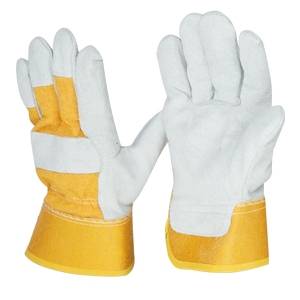 Guantes de Cuero para Soldadura Industrial, Guantes Rojos de Cuero para Soldar con Función Anticalor para Seguridad Industrial - Product Image 2