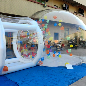 Rõ ràng thổi lên sự kiện 360 độ 3M 4 mét 5m ánh sáng Inflatable hộp đêm bong bóng Câu lạc bộ mái vòm bên lều - Product Image 6