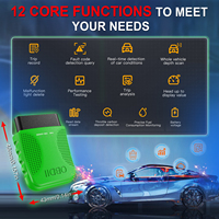 12V OBDII Scan ELM327 FA40 OBD2 Auto escáner eléctrico BT coche diagnóstico motor código lector para coches