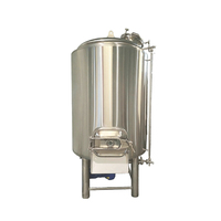 Fermenteur à kombucha de qualité alimentaire de 1500 L à fond conique pour la production commerciale de kombucha