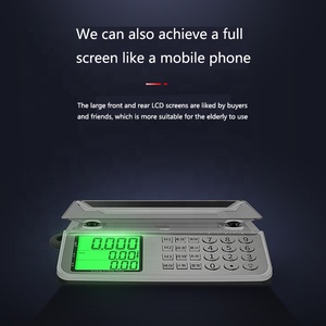 Hochwertige Elektronische Waage mit Griff und Gewichtsfunktion 33*32*12cm 1g/2g/5g/10g Yongzhou LED/LCD 5 Stück - Product Image 3